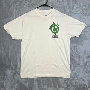 Bandage Boy Puff Print T Shirt Crew Neck Short Sleeve Casual Top Large